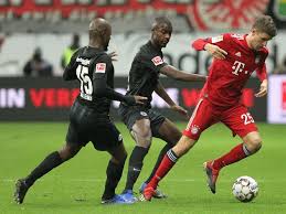 Eintracht frankfurt had a struggle last season but go into this game in third place in the bundesliga. Eintracht Frankfurt 0 3 Bayern Munich Report Ratings Reaction As Bavarians End 2018 With A Bang 90min