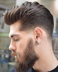 Nowadays, messy and shaggy are becoming a trend, and they can be styled in many ways, just like this one. Nice 50 Stunning Blowout Haircut Ideas For Men Trendy Inspiration Types Of Fade Haircut Fade Haircut Mens Haircuts Fade