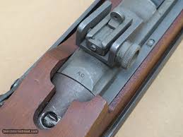 Recoil, extractor, ejector, sear, hammer, trigger, mag. Ww2 Production I B M M1 Carbine In Enforcer Folding Stock Neat Vintage Carbine Mod