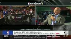 Chuck fires up the ESPN/TNT NBA crossover by threatening Stephen A ...