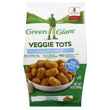 Cook for 13 to 16 minutes or until golden and crisp. Green Giant Veggie Tots Cauliflower Shop Broccoli Cauliflower Cabbage At H E B