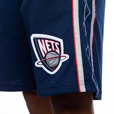 Mitchell Ness Shorts New Jersey Nets Navy Swingman Shorts Thefashop Com Online Urban Streetwear Fashion Store