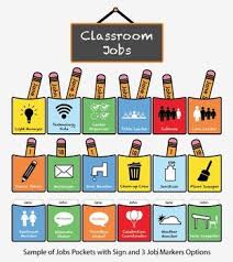 Elementary Classroom Classroom Job Chart Printable