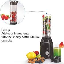 Buy Glen Electric Personal Blender 200W 0.6 Litres BPA free Bottle with  carry handle