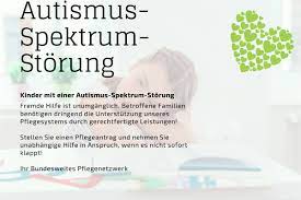 Pflegeantrag Bei Kindern Mit Einer Autismus Spektrum Storung Bundesweites Pflegenetzwerk