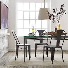 Lyle Metal Dining Chair Crate And Barrel Metal Dining Chairs Dining Table Dining Chairs