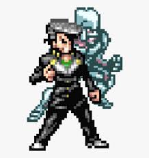 Submitted 4 years ago * by deleted. Cartoon Fictional Character Technology Jojo S Bizarre Adventure Pixel Art Hd Png Download Transparent Png Image Pngitem