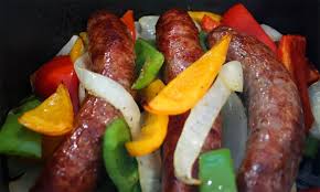 Cooking frozen sausage in your air fryer will save time and reduce odors in the kitchen. Air Fryer Sausage And Peppers Under 20 Minutes A Gouda Life