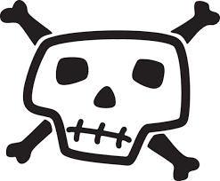 286ca Cartoon Skull And Bones Skulls Drawing Clip Art Simple Skull