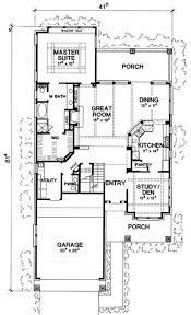 Small Cosy Homes Narrow Lot House Plans Narrow Lot House House Floor Plans