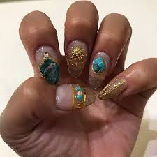 new gel nail 迷いに迷って結局クリア 長さだし10本して10本ともデザイン違うねんな っておもいっくそsummernailやけどな 笑 10本共お気に入り ジェル ジェルネイル ネイル ニューネイル エ instagram posts nails instagram
