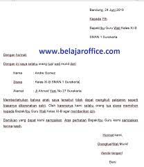 Berikut ini contoh surat izin sekolah yang bisa dijadikan referensi. Download Contoh Surat Izin Sekolah