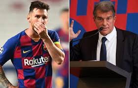 Laporte comemorou cantando o hino do time com sua. Messi Will Quit Barcelona If I Am Not Elected As President Laporta Warns