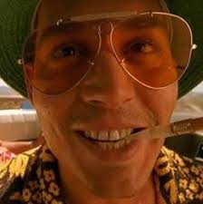 Johnny Depp in 🎥 : Fear and Loathing in Las Vegas​ 1998 🎞️🎞️