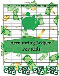 Printable expense and income ledger with balance. Accounting Ledger For Kids Business Ledger Book Financial Ledger For Kids Simple Income Expense Book Cute Cover 8 5 X 11 100 Pages Alibi Blank Books Linda 9798662971240 Amazon Com Books