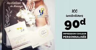 Les invitations seront la première impression que vos proches se feront de votre événement. Personnalisez Vos Invitations Imprimerie Yasmine Press