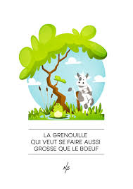 A frog espied an ox that seemed to her of a noble size. Noemie Bezier