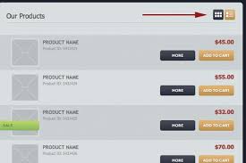 Right Icon List View With Lines Squares Helps Differentiate List View From Hamburger Icon Tutorial Sites Jquery Grid