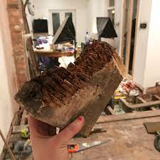 Repairing Rotten Joist Ends Kezzabeth Diy Renovation Blog