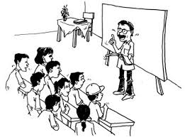 Animasi pak guru sedang mengajar di depan kelas. Contoh Gambar Mewarnai Gambar Guru Muslimah Sedang Mengajar Kataucap