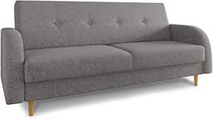Dgm können jeden kundenwunsch erfüllen. Schlafsofa Kelso Sofa Mit Bettkasten Und Schlaffunktion Bettsofa Schlafcouch Mit Holzfusse Couch Vom Hersteller Couchgarnitur Grau Twist 21 Amazon De Kuche Haushalt Wohnen