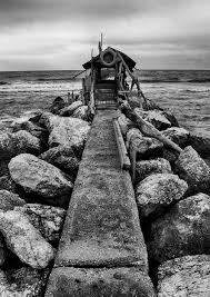 Black And White Beach Landscape Photography Venice Lido Travel Black And White Photography Beaches Europe Italy Out Of Season Ch Black And White Landscape Beach Photography Black And White Beach