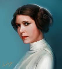 Princess Leia Organa Star Wars Starwars Starwarsart Starwarsfanart Princessleia Carriefisher Leia Star Wars Portrait Carrie Fisher