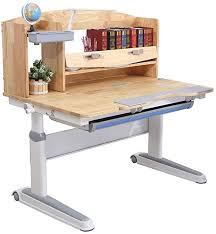 Zyk Kids Table And Chair Set Children Study Table Height Adjustable Kids Desk Ergonomic Design Sch In 2020 Study Table And Chair Kids Table And Chairs Kids Study Table