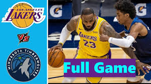 Ball arena, denver, co watch full nba game here watch full game milwaukee bucks vs denver nuggets nba replays, nba full … Los Angeles Lakers Vs Minnesota Timberwolves Full Game Highlights Nba Season 2021 Youtube
