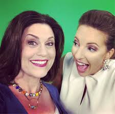 I'm hanging out with Ashley Dougherty WTAE at the weather wall's green  screen for our noon show