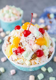 Ambrosia Salad Recipe In 2020 Ambrosia Salad Ambrosia Recipe Fruit Salad With Marshmallows