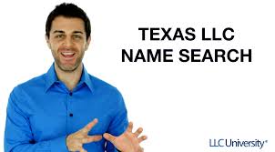 Step By Step Texas Llc Name Search Llc University