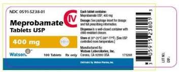 Image result for Meprobamate