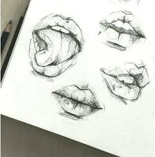 Daily Dose Of Sketching Sketch Dailydose Instagram Photos And Vide Lippen Lipssketch In 2020 Lips Sketch Art Sketches Lips Drawing