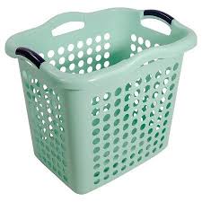 Home Logic 1 5 Bu Decor Laundry Basket Green Laundry Basket Decor Baby Storage