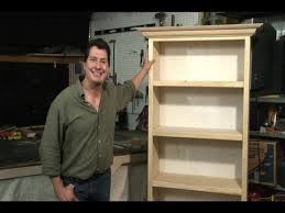 Cut a dado 3/8 deep and 1/4 wide on the inside edge of each side piece. Build A Bookcase Easy Youtube