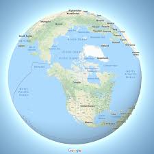 But in reality africa is three times bigger than north america and significantly larger than russia too. Google Maps Now Depicts The Earth As A Globe The Verge