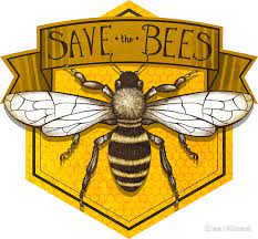 save the bees sticker by elise hillbrand bee sticker honey bee sticker bee