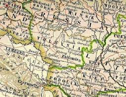 Map of the german invasion of poland september 1939. The Germans From Volhynia And Russian Poland