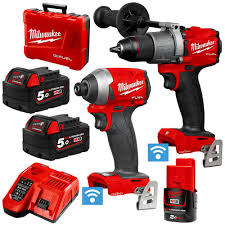 Milwaukee M18onepp2a2 502c 18v 5 0ah Li Ion Cordless Fuel Next Gen One Key 2pce Combo Kit