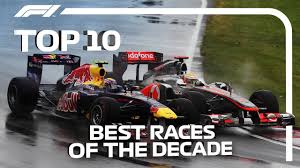 Formula 1 schedule 2021 formula 1 returns in 2021 with a zaftig 23 race schedule, starting with the bahrain grand prix on march 28, and concluding with the customary abu dhabi grand prix on dec. Top 10 Best Races Of The Decade 2010 2019 Youtube
