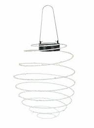 Die hängeleuchte spendet angenehmes licht auf der terrasse somit montieren sie die pendelleuchte flexibel wo sie sie brauchen. Heimwerker Led Solar Hange Leuchte Spirale Garten Strahler Laterne Balkon Lampe Schwarz Maybrands Com Ng