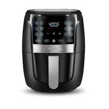 You may need a slightly lower temperature. Gourmia 5qt Digital Air Fryer Black Target