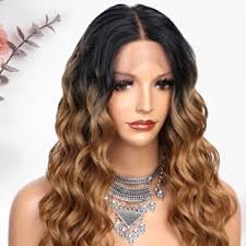 Maybe you would like to learn more about one of these? Honey Blonde Lace Front Wig With Dark Roots