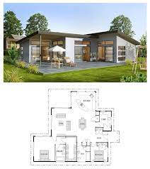 This Plan Includes My Changes Original At The Link 1948sf Contemporary House Plans Sims House Plans Dream House Plans
