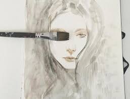 Untuk mewarnai lukisan, kamu bisa menggunakan spidol, crayon, atau cat air. Karya Karya Seniman Cat Air Di Instagram Yang Penuh Warna Kopi Keliling