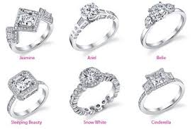 Engagement Ring Line From Disney Each Engagement Ring Has A Matchin Disney Engagement Rings Princess Diamond Engagement Rings Disney Princess Engagement Rings
