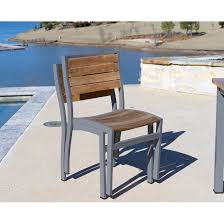 These varying aesthetics'as well as a focus on sustainability and experimentation with new materials and technologies during the design and manufacturing. Beespoke Catalina Outdoor Armless Stacking Teak Patio Dining Chair Wayfair