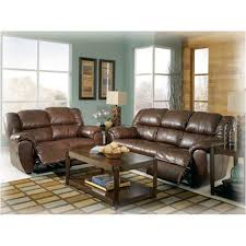 4660186 Ashley Furniture Sonoma Saddle Reclining Loveseat
