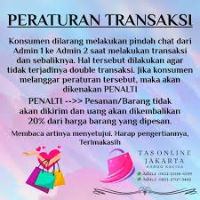 Jika kau melanggar peraturan , kau harus mendapat pembalasan. Tas Online Jkt Kardo Kaciva Home Facebook